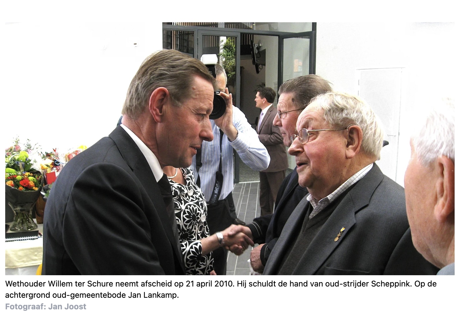 Artikel over Willem ter Schure